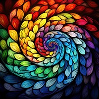 Spiral design pattern art backgrounds. 