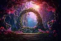 Fairy tale forest outdoors fantasy nature. 