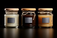 3 jars light drink variation. 