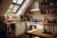 Messy kitchen house architecture appliance.