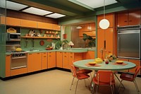 Kitchen architecture furniture appliance. AI generated Image by rawpixel.