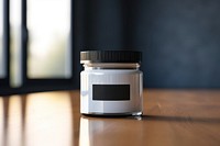 Jar container cosmetics lighting. AI generated Image by rawpixel.