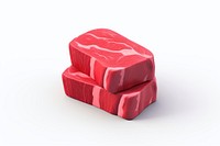 Meat pack food white background. AI generated Image by rawpixel.