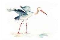 Stork stork animal bird. AI generated Image by rawpixel.