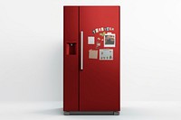 Refrigerator home appliance mockup psd