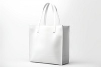 Tote bag shoulder handbag white. 