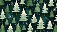 Christmas green watercolor pattern background.  