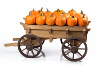 Pumpkin vegetable plant cart. AI generated Image by rawpixel.