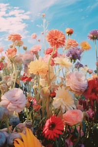 Flower field. 