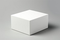 White paper box furniture carton simplicity. 