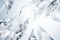 Minimalist abstract reflecting clear crystal shards backgrounds accessories accessory.