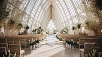 photo of modern wedding venue tebet. AI generated Image by rawpixel. 