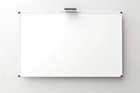 Whiteboard white background rectangle absence. 