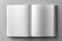 Book pages, realistic publication design