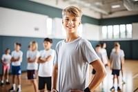 School education portrait sports. 