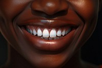 Woman smiling teeth skin adult. AI generated Image by rawpixel.