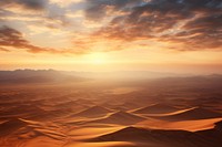 Desert landscape outdoors horizon. 