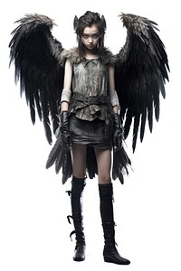 Harpy Girl footwear costume angel. AI generated Image by rawpixel.