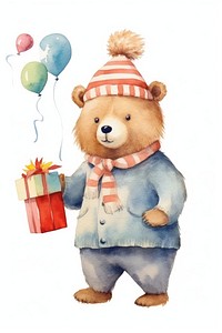 Fashion wear bear cute toy. AI generated Image by rawpixel.