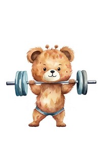 Fitness sports mammal animal. AI generated Image by rawpixel.