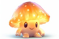 Mushroom monster cute representation illuminated. AI generated Image by rawpixel.