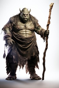 Ogre mage adult representation bodybuilder. AI generated Image by rawpixel.