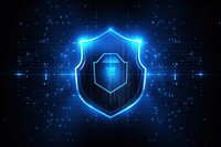 Security backgrounds technology blue. AI generated Image by rawpixel.