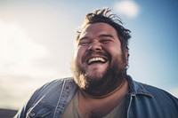 Man smiling smile photography laughing. AI generated Image by rawpixel.