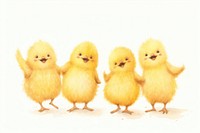 Animal yellow bird cute. AI generated Image by rawpixel.