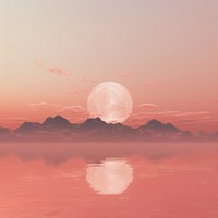 Aesthetic brown sky astronomy outdoors nature. AI generated Image by rawpixel.