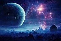 Gorgeous atmosphere planet astronomy universe. 