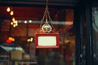 Hanging window store sign. AI generated Image by rawpixel.