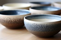 Ceramic bowls Japanese art porcelain. AI generated Image by rawpixel.