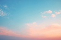 Blue sky outdoors horizon sunset. AI generated Image by rawpixel.