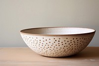 Ceramic bowl organic Swedish design porcelain. AI generated Image by rawpixel.