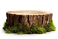 Tree stump plant white background outdoors. AI generated Image by rawpixel.