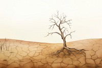Dry soil outdoors climate desert. AI generated Image by rawpixel.