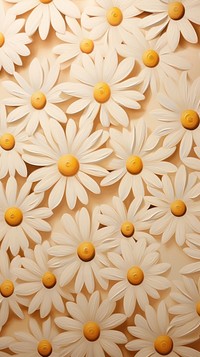 Wallpaper pattern daisy flower petal. 