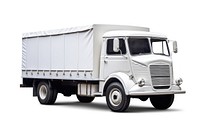 Camion vehicle truck white background. AI generated Image by rawpixel.