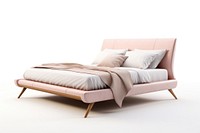 A girl bed furniture pillow. AI generated Image by rawpixel.