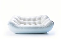 A inflatable bean sofa furniture white. AI generated Image by rawpixel.