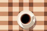 Coffee backgrounds pattern table. AI generated Image by rawpixel.