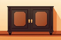 Louis cabinet sideboard furniture architecture. AI generated Image by rawpixel.