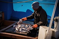 Fisherman fishing adult recreation. 