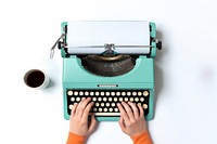 The concept computer writing correspondence. AI generated Image by rawpixel.