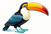 Toucan toco bird toucan beak animal. AI generated Image by rawpixel.