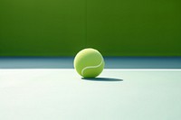 Tennis ball sports competition racket. 