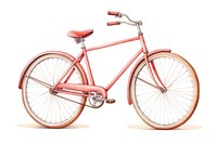 Bicycle vehicle wheel transportation bicycle white background architecture. 