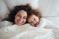 Baby bed furniture portrait. 