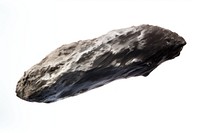Mineral rock white background anthracite. AI generated Image by rawpixel.